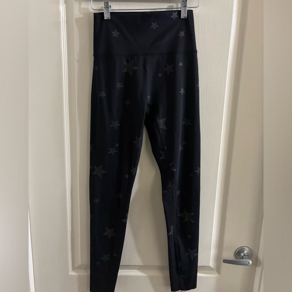 Aerie Black Star Pattern Leggings - Picture 2 of 4